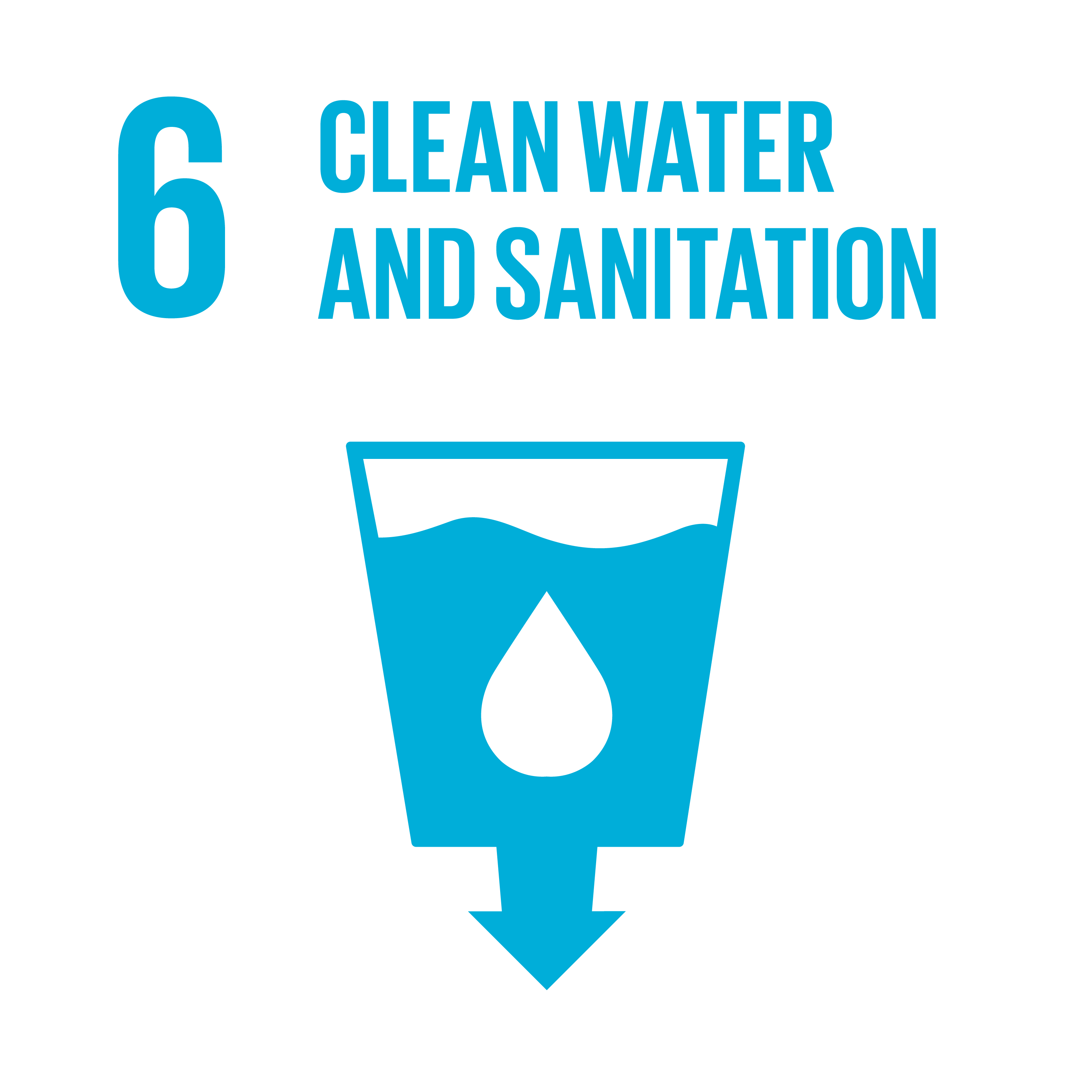 Ensure availability and sustainable management of water and sanitation for all